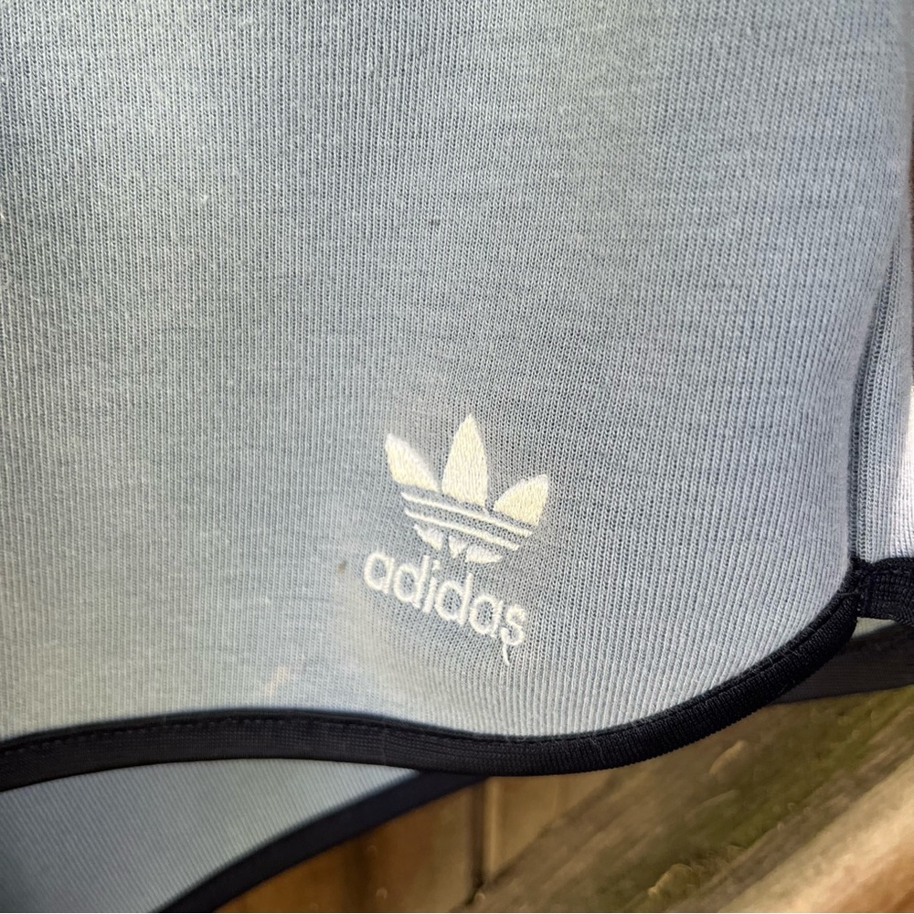 Blue Adidas Dolphin Shorts - Picture 3 of 5